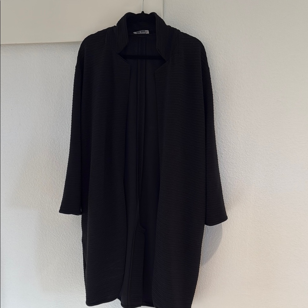 Tahari Woman Black Cardigan Sweater